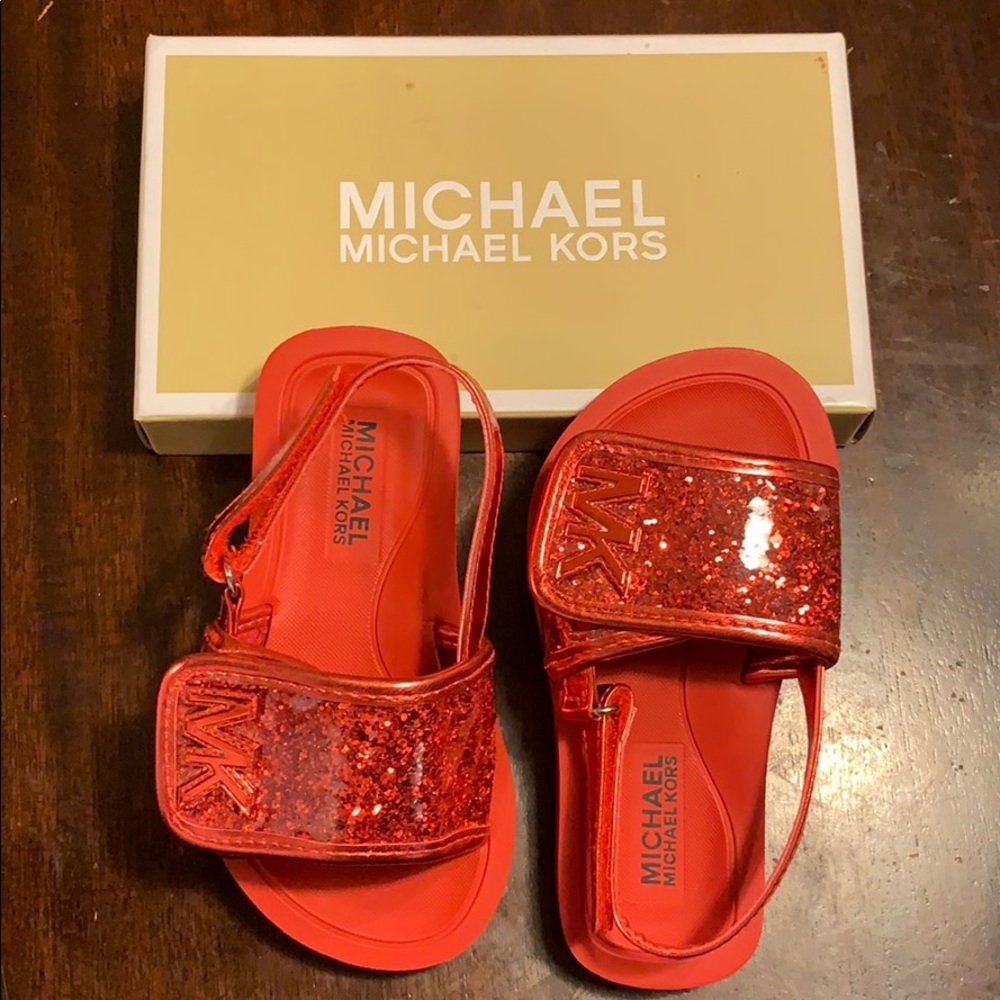 Michael Kors slide sandals